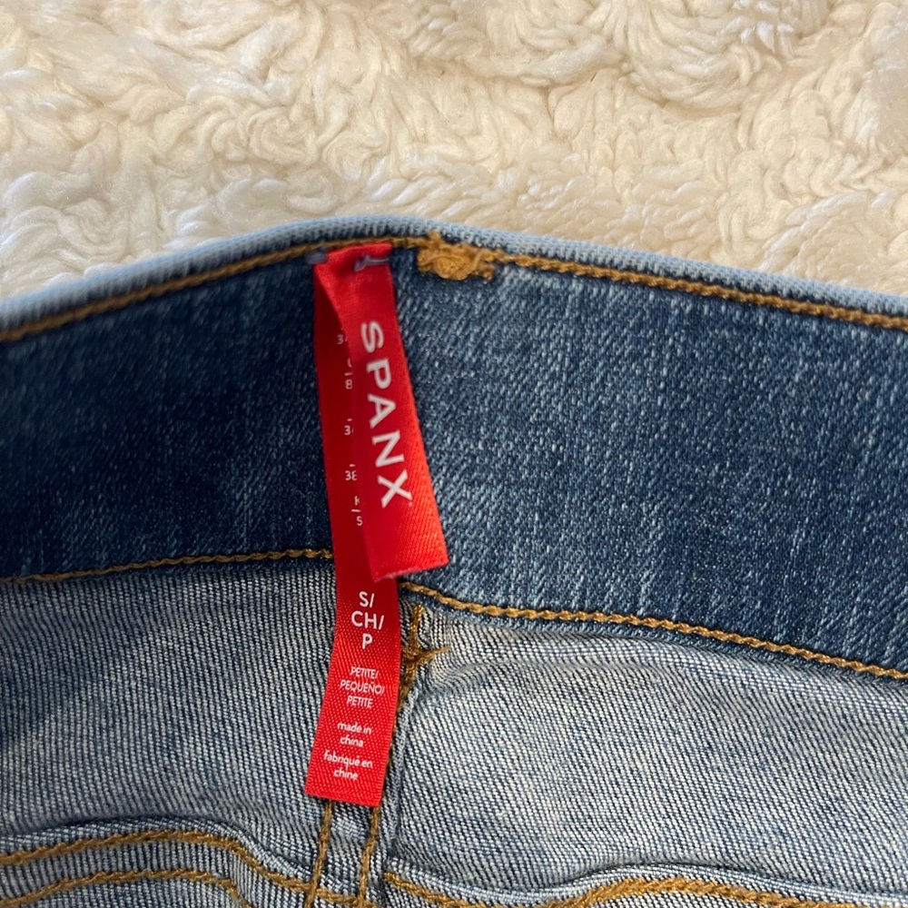 SPANX Blue Jeans Denim Small Petite